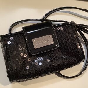 Nine & Co sequined clutch